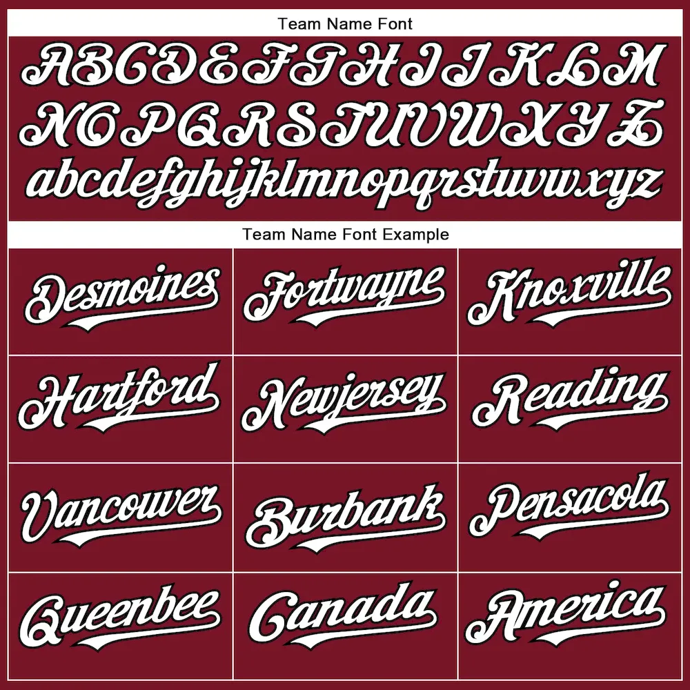 Custom Crimson White-Black Authentic Baseball Jersey - Image 4