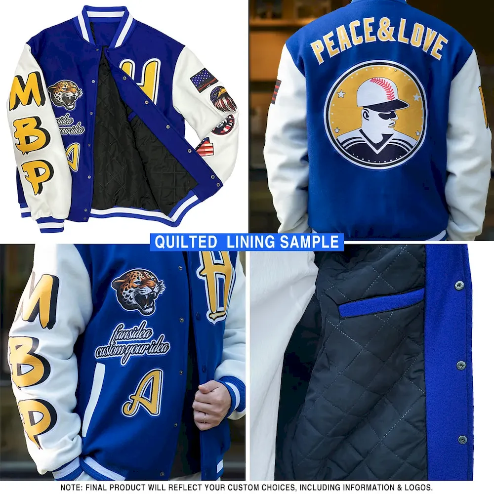 Custom Red Green-Cream Check Board 3D Pattern Design Bomber Full-Snap Varsity Letterman Jacket - Image 3
