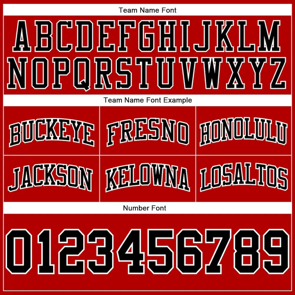Custom Red Black-White Authentic Throwback Basketball Shorts - Image 3
