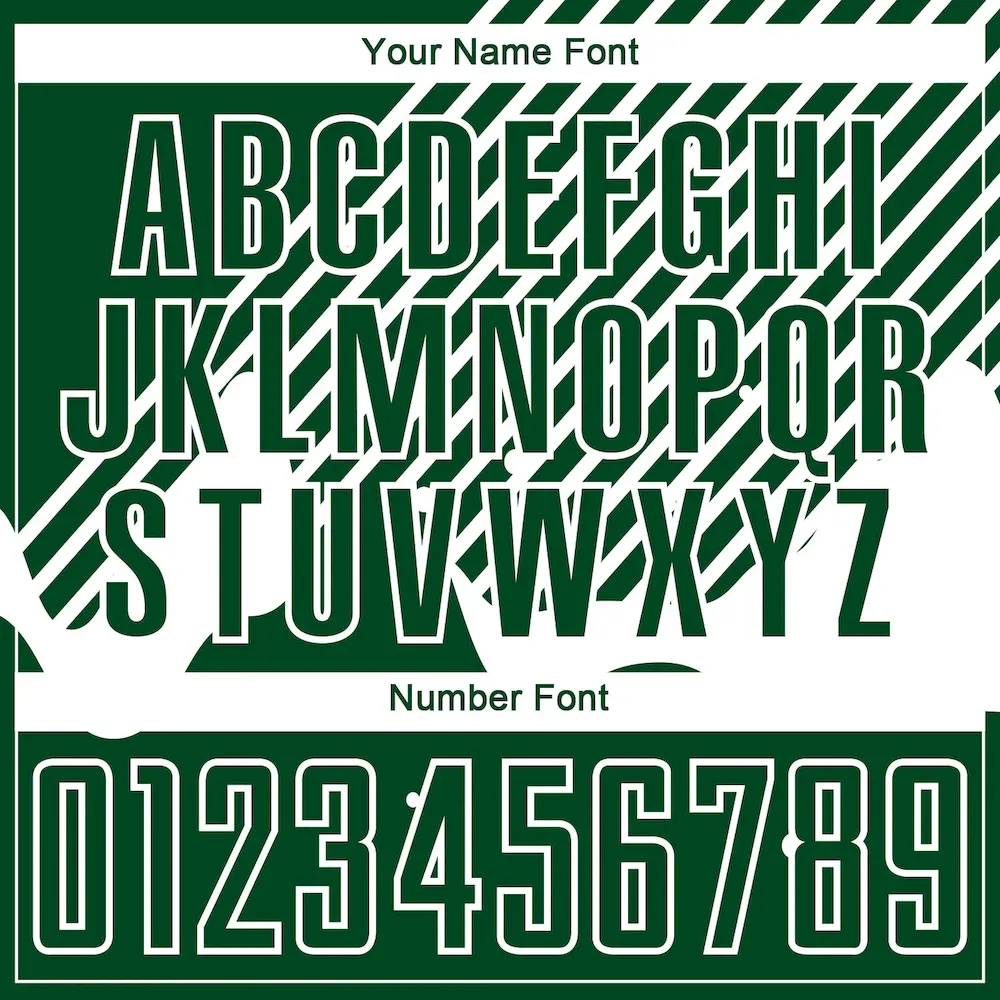 Custom Green White Lines Sublimation Soccer Uniform Jersey - Image 6